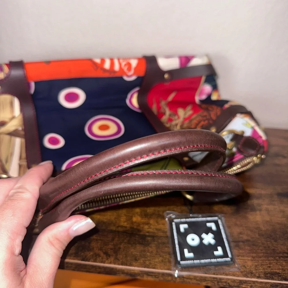 Salvatore Ferragamo Exotic Animal Print Purse Handbag - Picture 4 of 6